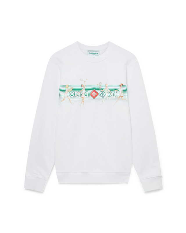 casablanca Playful Stripes Sweatshirt | Casablanca Paris