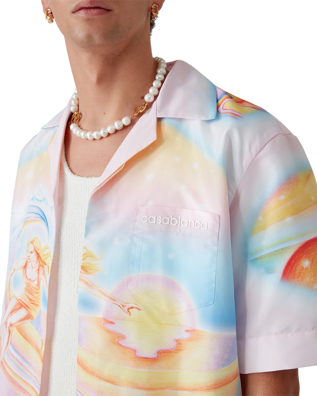 Casablanca Psychedelic Nirvana Swim Shirt | Casablanca Paris
