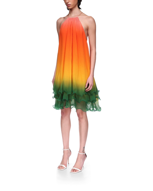 Casablanca Rainbow Gradient Cocktail Dress | Casablanca Paris
