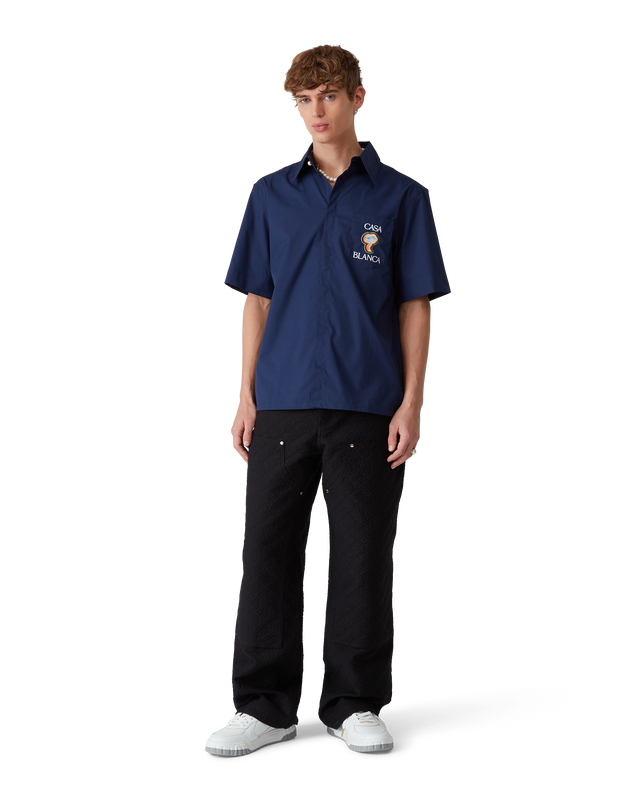 Casablanca Rainbow Mushroom Short Sleeve Shirt | Casablanca Paris