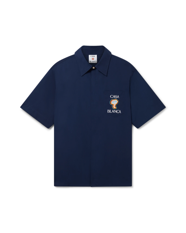 casablanca Rainbow Mushroom Short Sleeve Shirt | Casablanca Paris