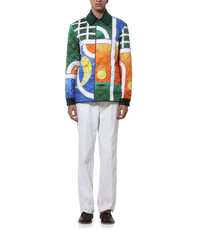 Casablanca Reve De Tennis Quilted Jacket– Casablanca