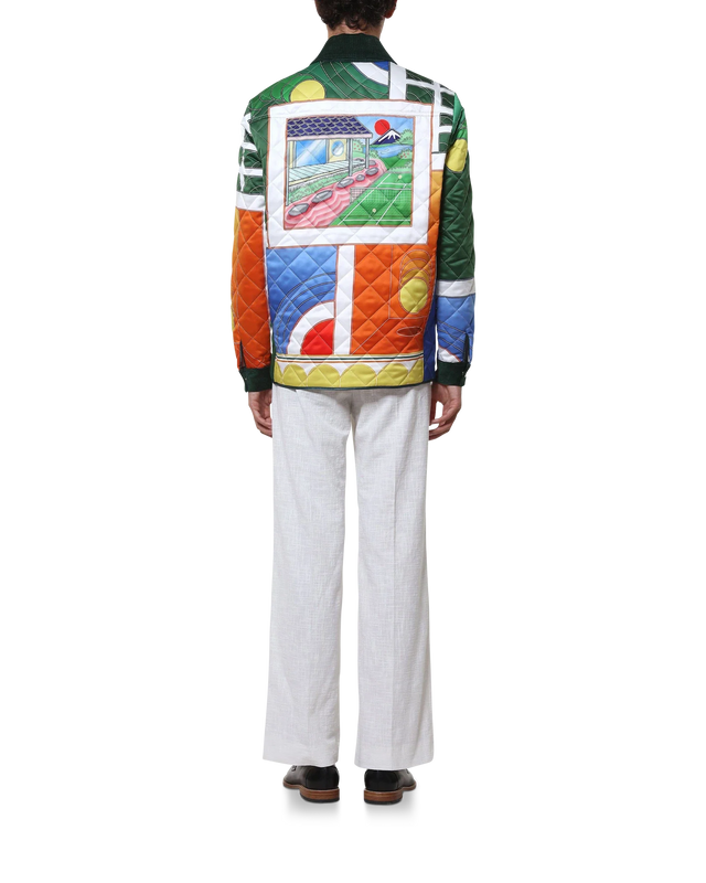 Casablanca Reve De Tennis Quilted Jacket– Casablanca