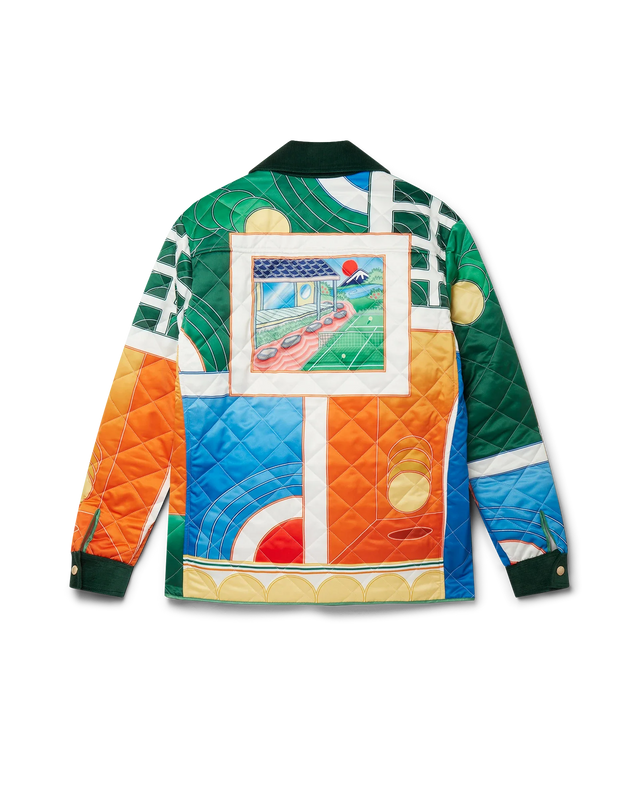 Casablanca Reve De Tennis Quilted Jacket– Casablanca