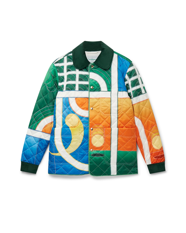 casablanca Reve De Tennis Quilted Jacket– Casablanca