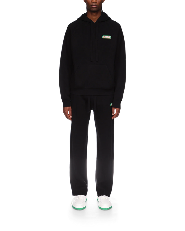 Casablanca Rib Effect Hooded Sweatshirt | Casablanca Paris