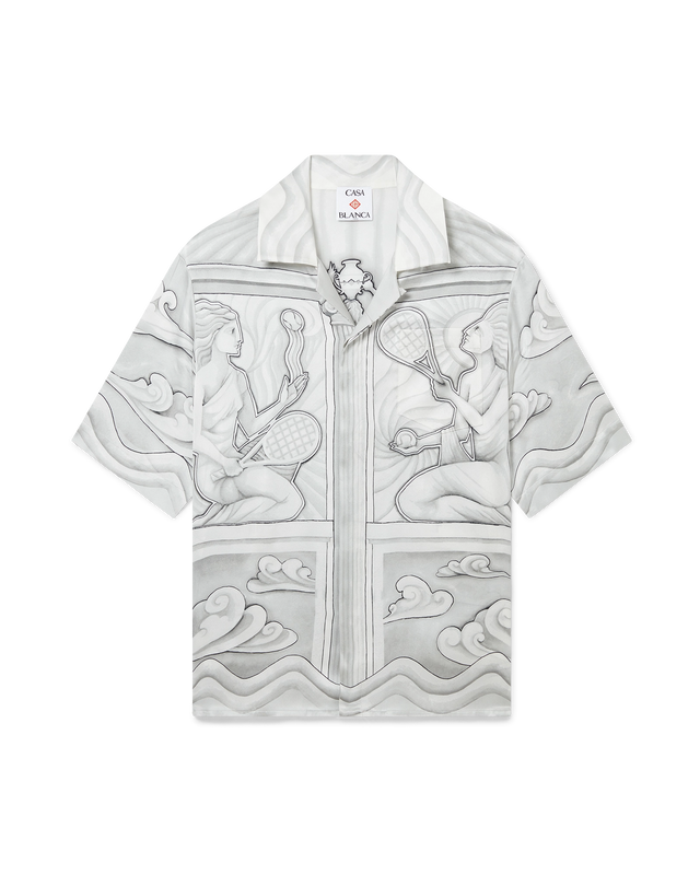 casablanca Sacred Stone Silk Shirt | Casablanca Paris