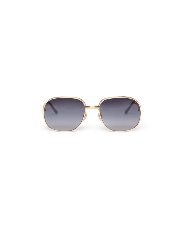 Casablanca Silver & Gold The Vermont Sunglasses | Casablanca Paris