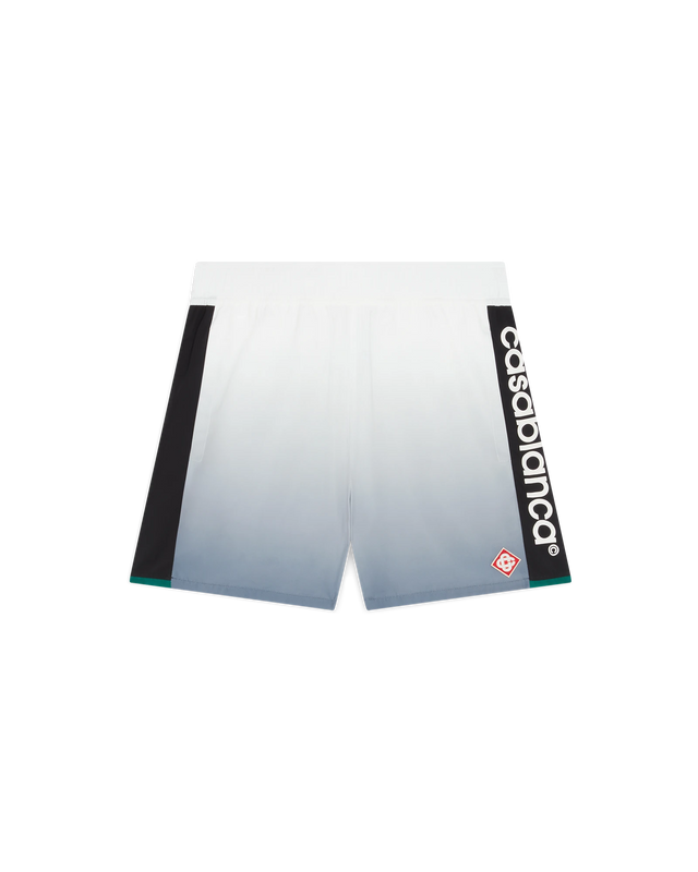 casablanca Silver Gradient Shellsuit Shorts | Casablanca Paris