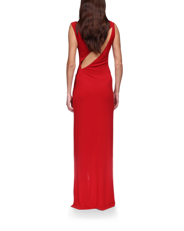 Casablanca Sleeveless Side Split Column Dress | Casablanca Paris