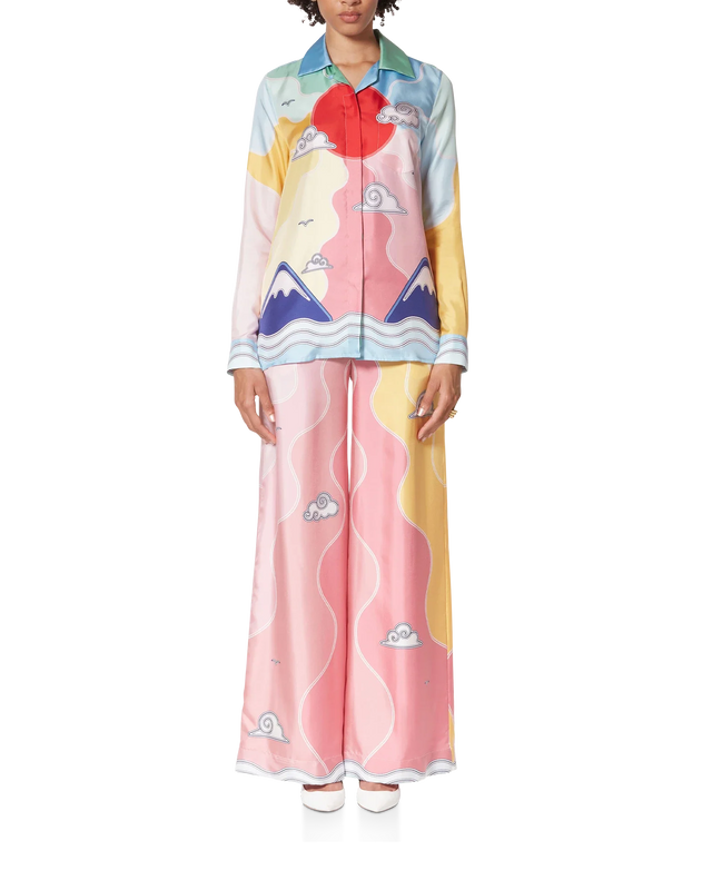 Casablanca Soleil Levant Silk Shirt | Casablanca Paris