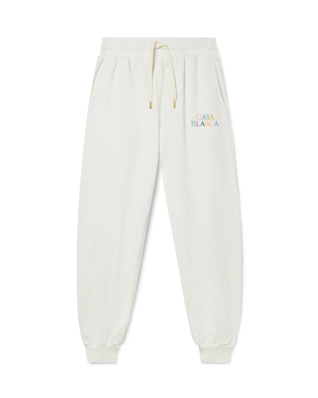 casablanca Stacked Logo Embroidered Sweatpants | Casablanca Paris