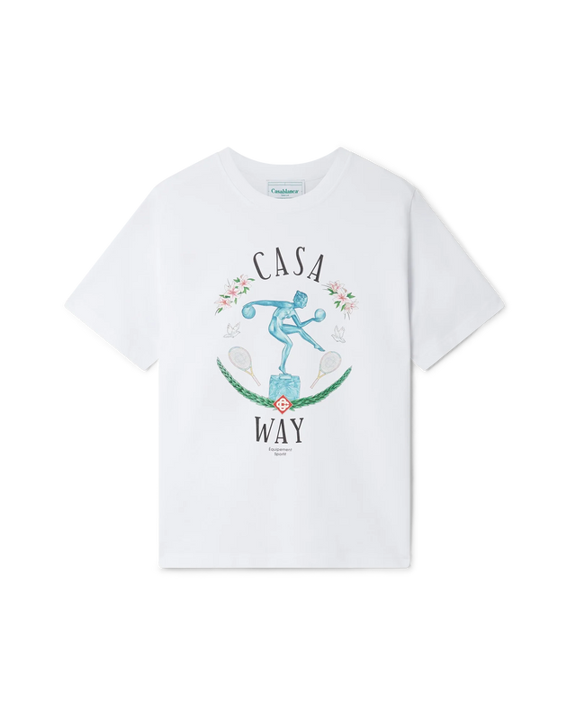 casablanca Statue En Marbre T-Shirt | Casablanca Paris