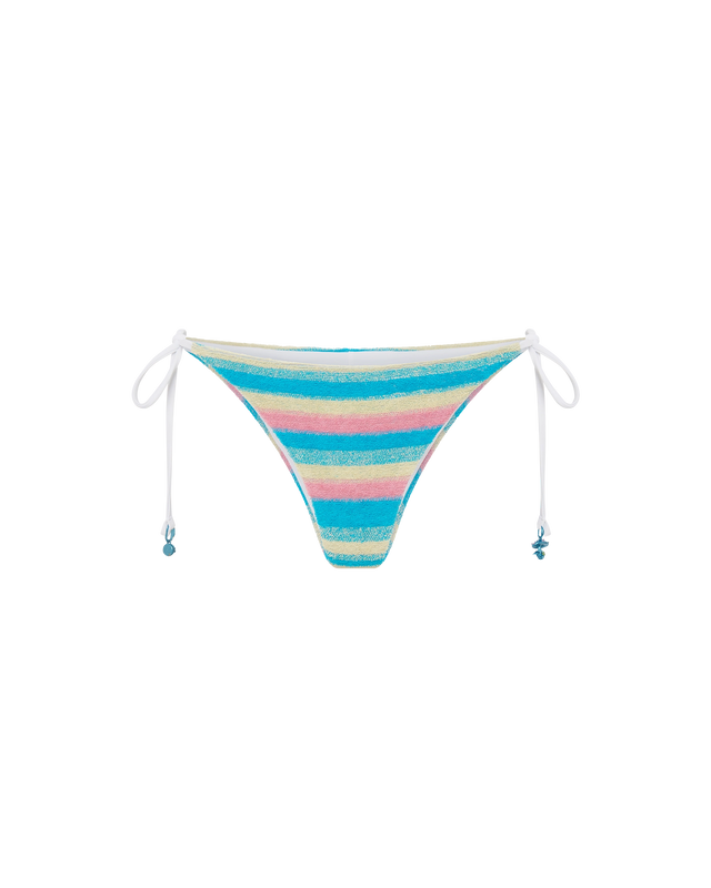 casablanca Stripe Towelling Bikini Bottom | Casablanca Paris