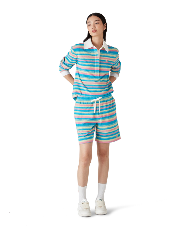 Casablanca Stripe Towelling Shorts | Casablanca Paris