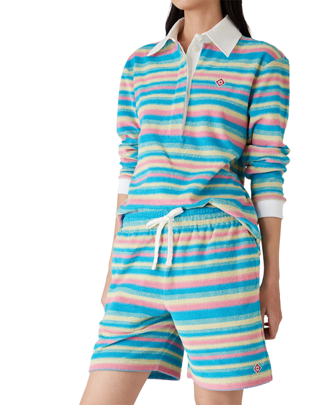Casablanca Stripe Towelling Shorts | Casablanca Paris