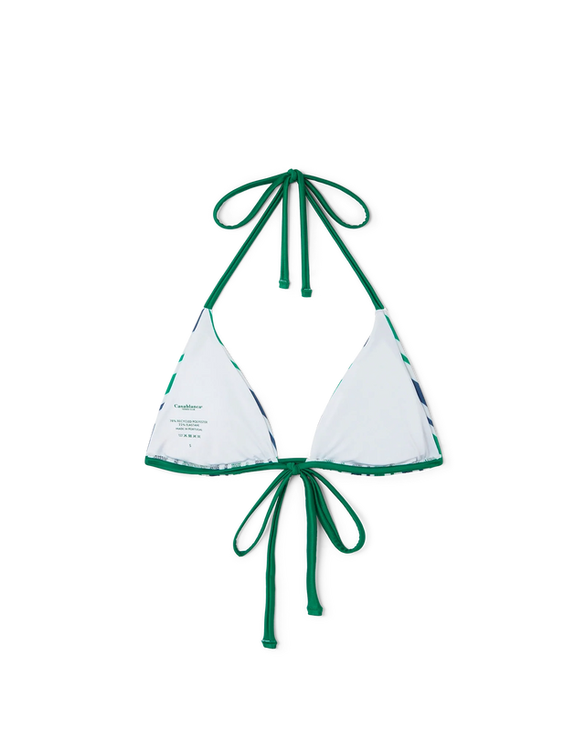 Casablanca Striped String Bikini Top | Casablanca Paris