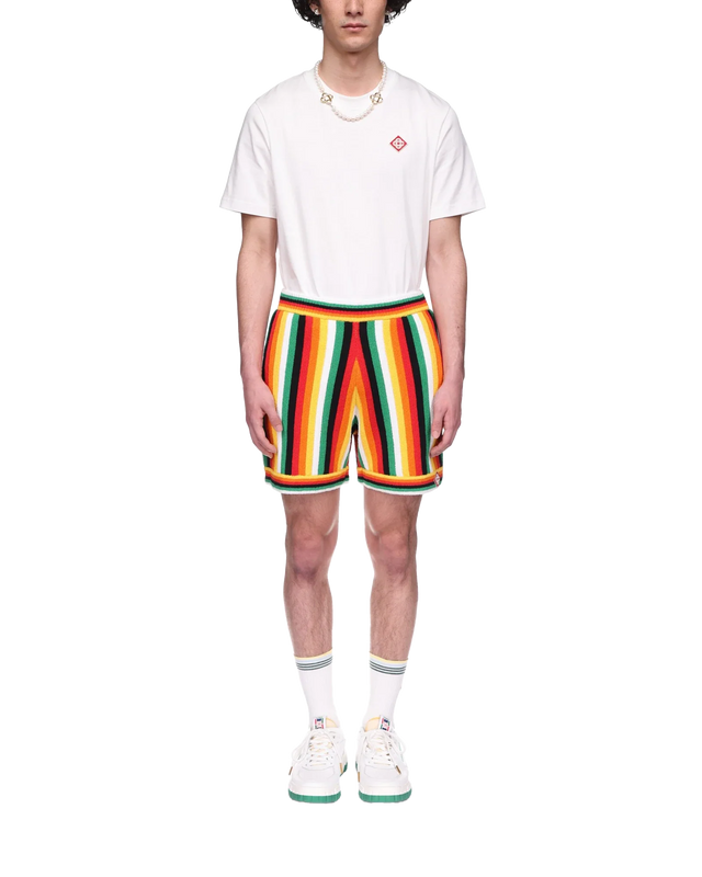 Casablanca Striped Towelling Shorts | Casablanca Paris
