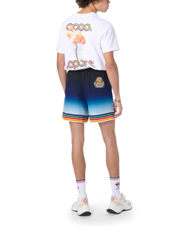 Casablanca Studio De Musique Silk Shorts | Casablanca Paris