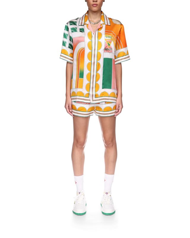 Casablanca Summer Court Silk Shirt | Casablanca Paris