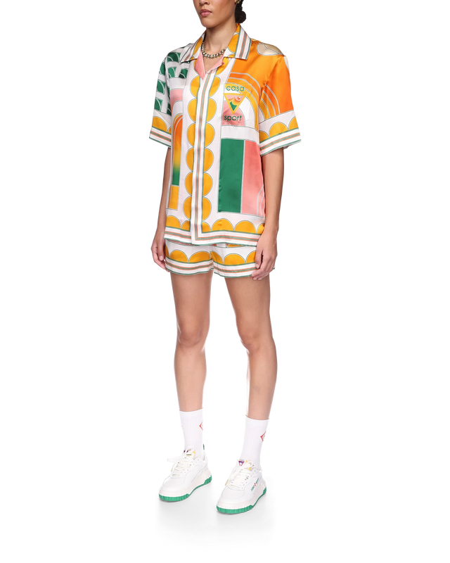 Casablanca Summer Court Silk Shirt | Casablanca Paris