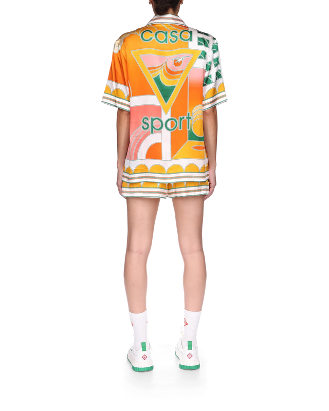 Casablanca Summer Court Silk Shirt | Casablanca Paris