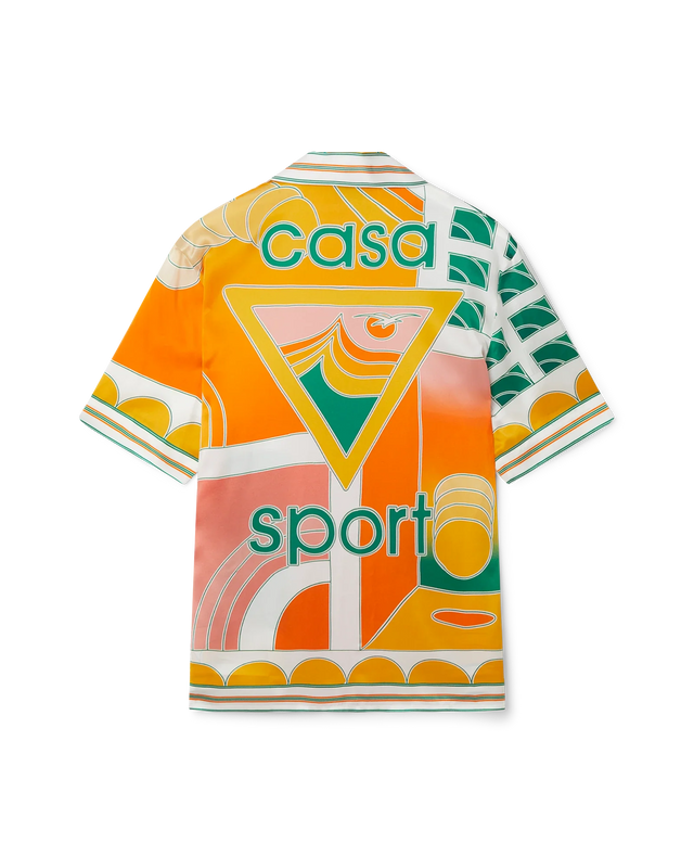 casablanca Summer Court Silk Shirt | Casablanca Paris