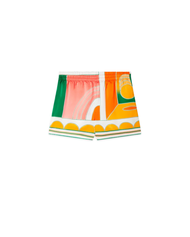 casablanca Summer Court Silk Shorts | Casablanca Paris