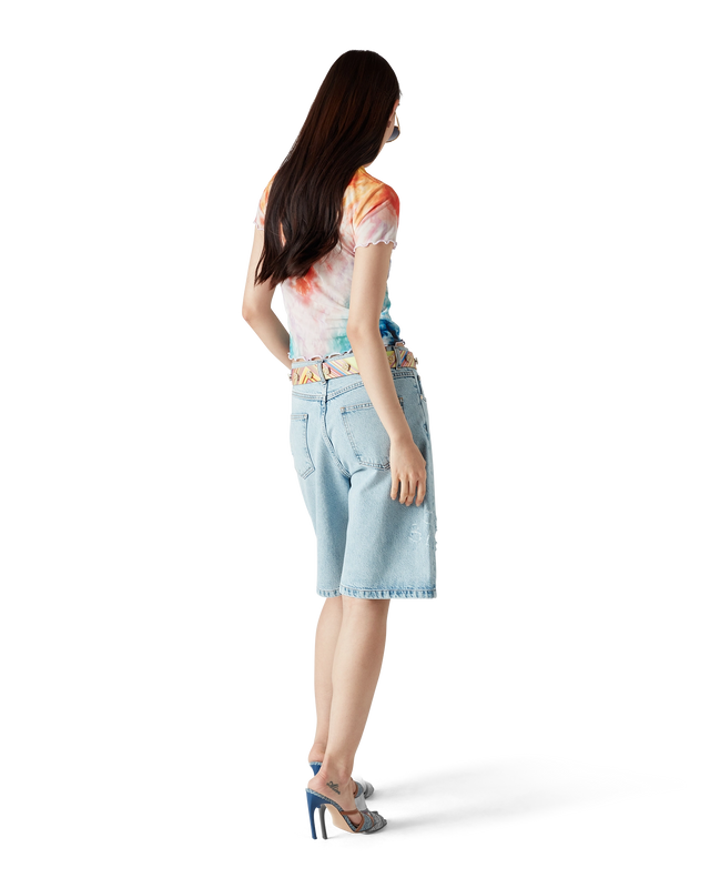 Casablanca Surf Trip Tie Dye Mesh T-Shirt | Casablanca Paris