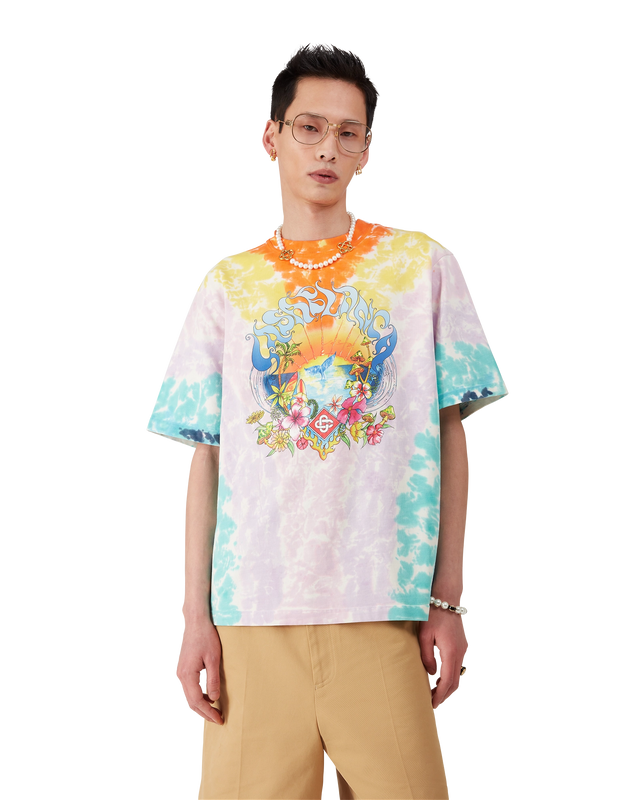 Casablanca Surf Trip Tie Dye T-Shirt | Casablanca Paris