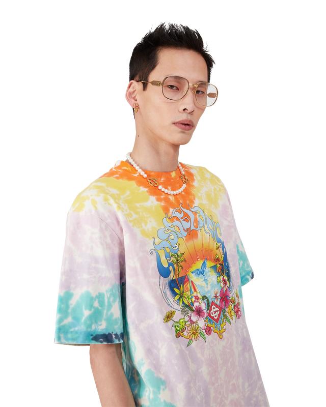 Casablanca Surf Trip Tie Dye T-Shirt | Casablanca Paris