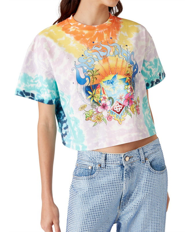 Casablanca Surf Trip Tie Dye T-Shirt | Casablanca Paris