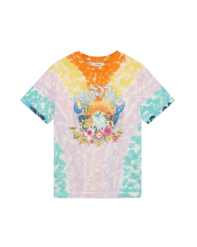 casablanca Surf Trip Tie Dye T-Shirt | Casablanca Paris