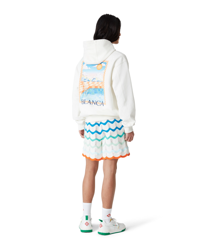 Casablanca Surreal Pool Hooded Sweatshirt | Casablanca Paris