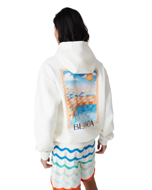 Casablanca Surreal Pool Hooded Sweatshirt | Casablanca Paris