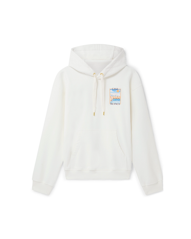 casablanca Surreal Pool Hooded Sweatshirt | Casablanca Paris