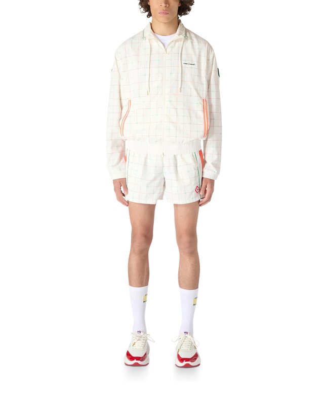 Casablanca Tennis Club Check Track Jacket | Casablanca Paris