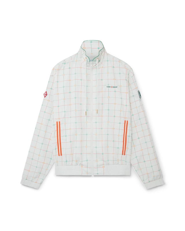 casablanca Tennis Club Check Track Jacket | Casablanca Paris
