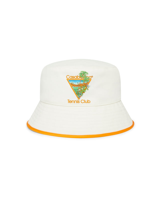 casablanca Tennis Club Icon Orange Bucket | Casablanca Paris
