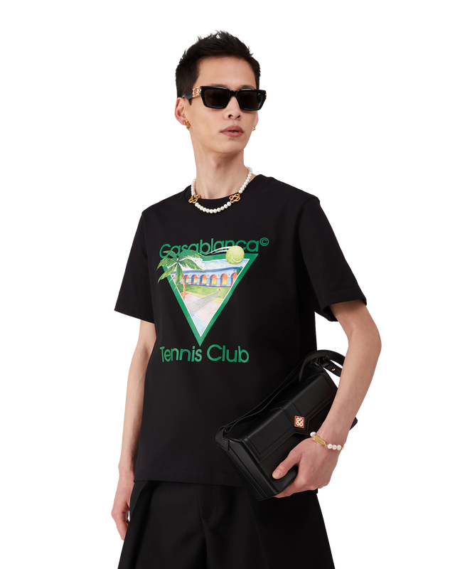 Casablanca Tennis Club Icon Short-Sleeve T-Shirt– Casablanca