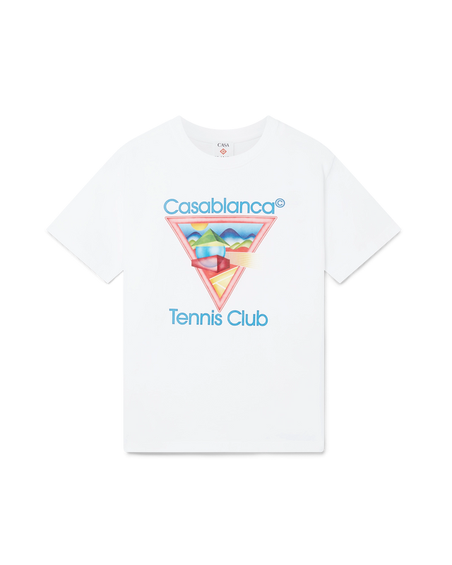 casablanca Tennis Club Icon Short-Sleeve T-Shirt– Casablanca