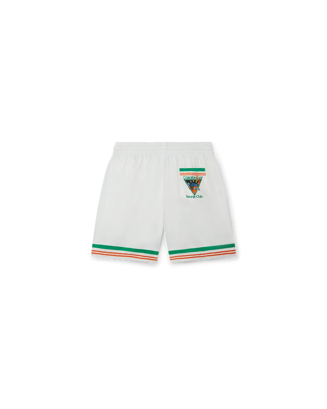 Casablanca Tennis Club Icon Silk Shorts | Casablanca Paris