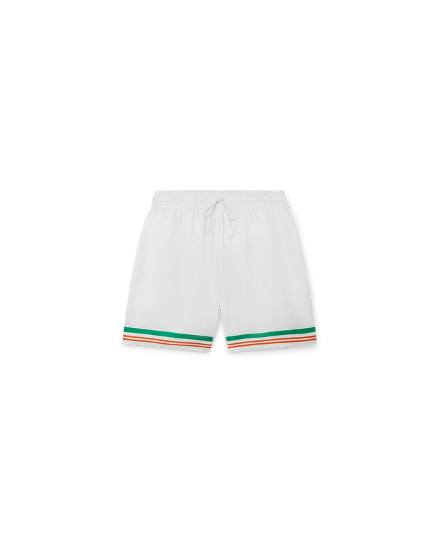 casablanca Tennis Club Icon Silk Shorts | Casablanca Paris
