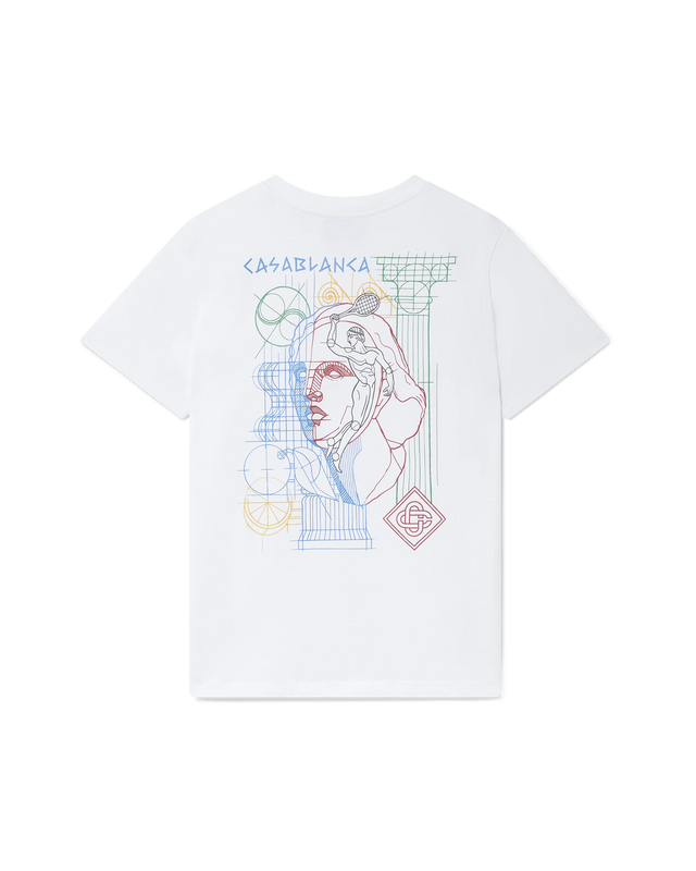 casablanca Tennis Play In Progress T-Shirt | Casablanca Paris