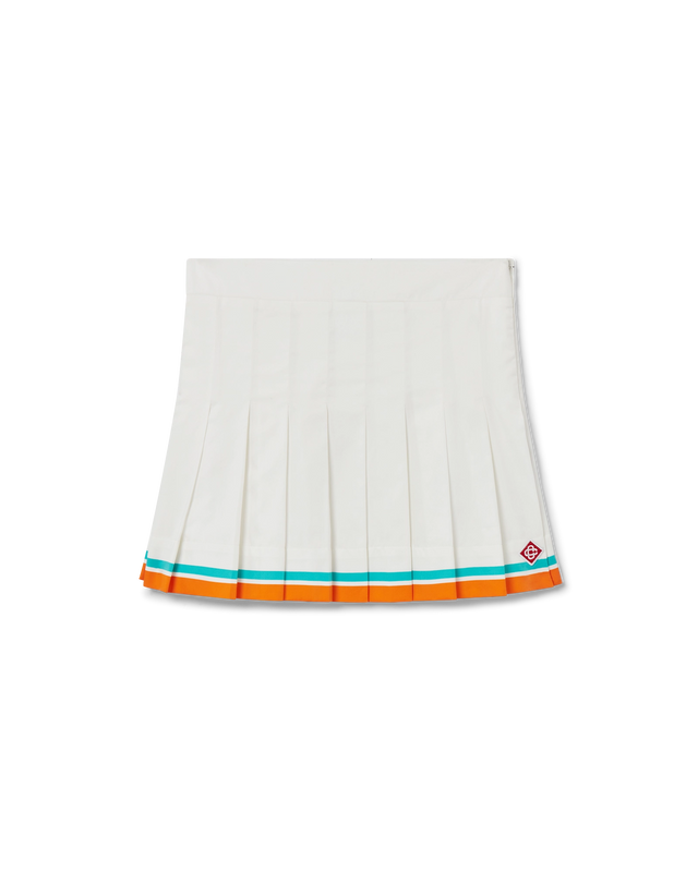 casablanca Tennis Stripe Pleated Skirt | Casablanca Paris
