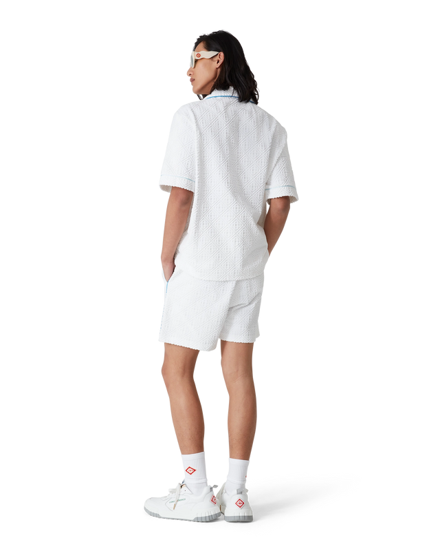 Casablanca Tennis Stripe Towelling Shirt | Casablanca Paris