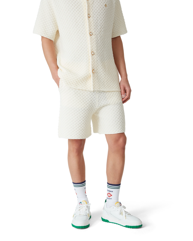 Casablanca Textured Knitted Shorts | Casablanca Paris