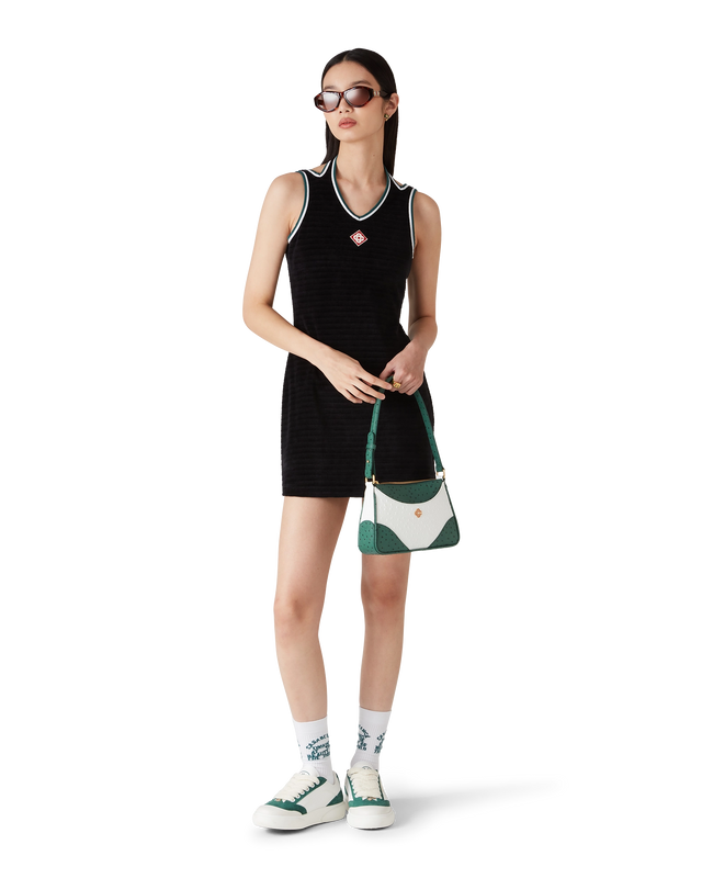 Casablanca Textured Velour Tennis Dress | Casablanca Paris