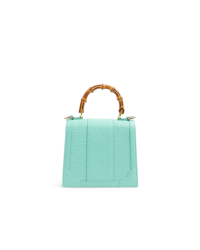 Casablanca Turquoise Mini Jeanne Bag | Casablanca Paris