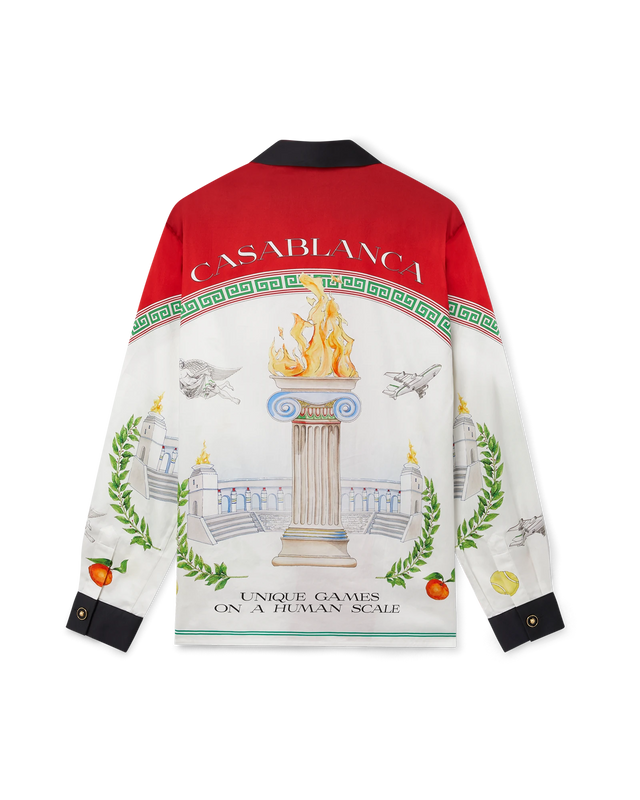 casablanca Unique Games Cotton Shirt | Casablanca Paris